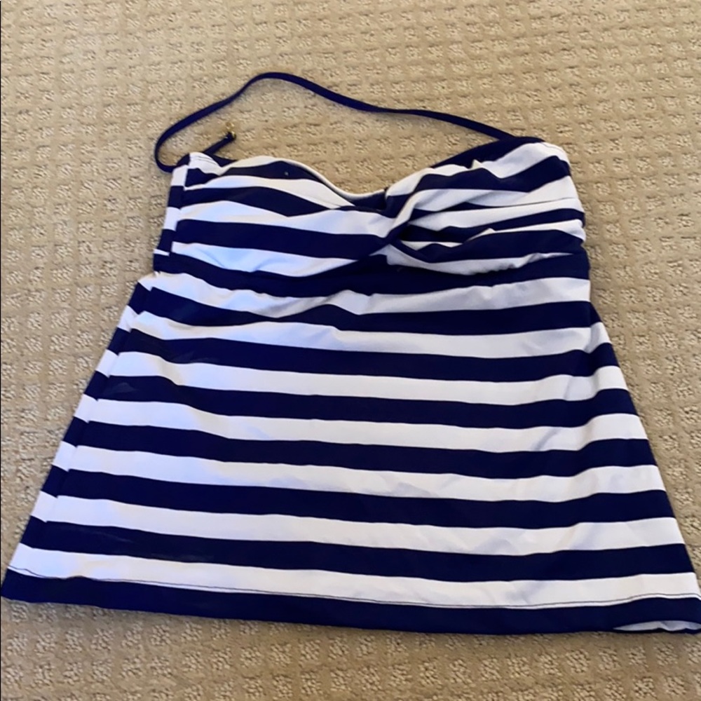 striped tankini